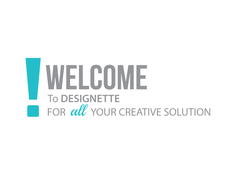 Welcome Message Designette Creative